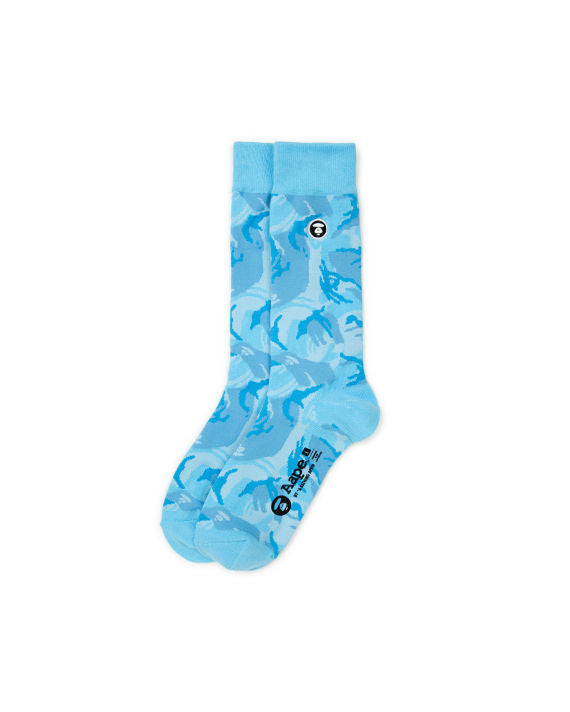 MOONFACE CAMO CREW SOCKS