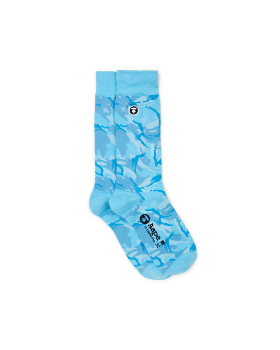 MOONFACE CAMO CREW SOCKS