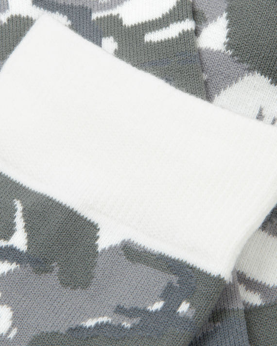 MOONFACE CAMO CREW SOCKS