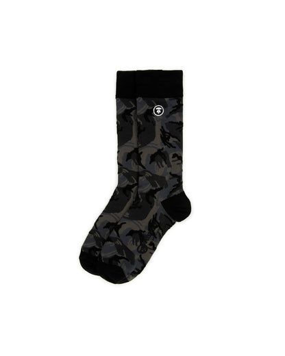 MOONFACE CAMO CREW SOCKS