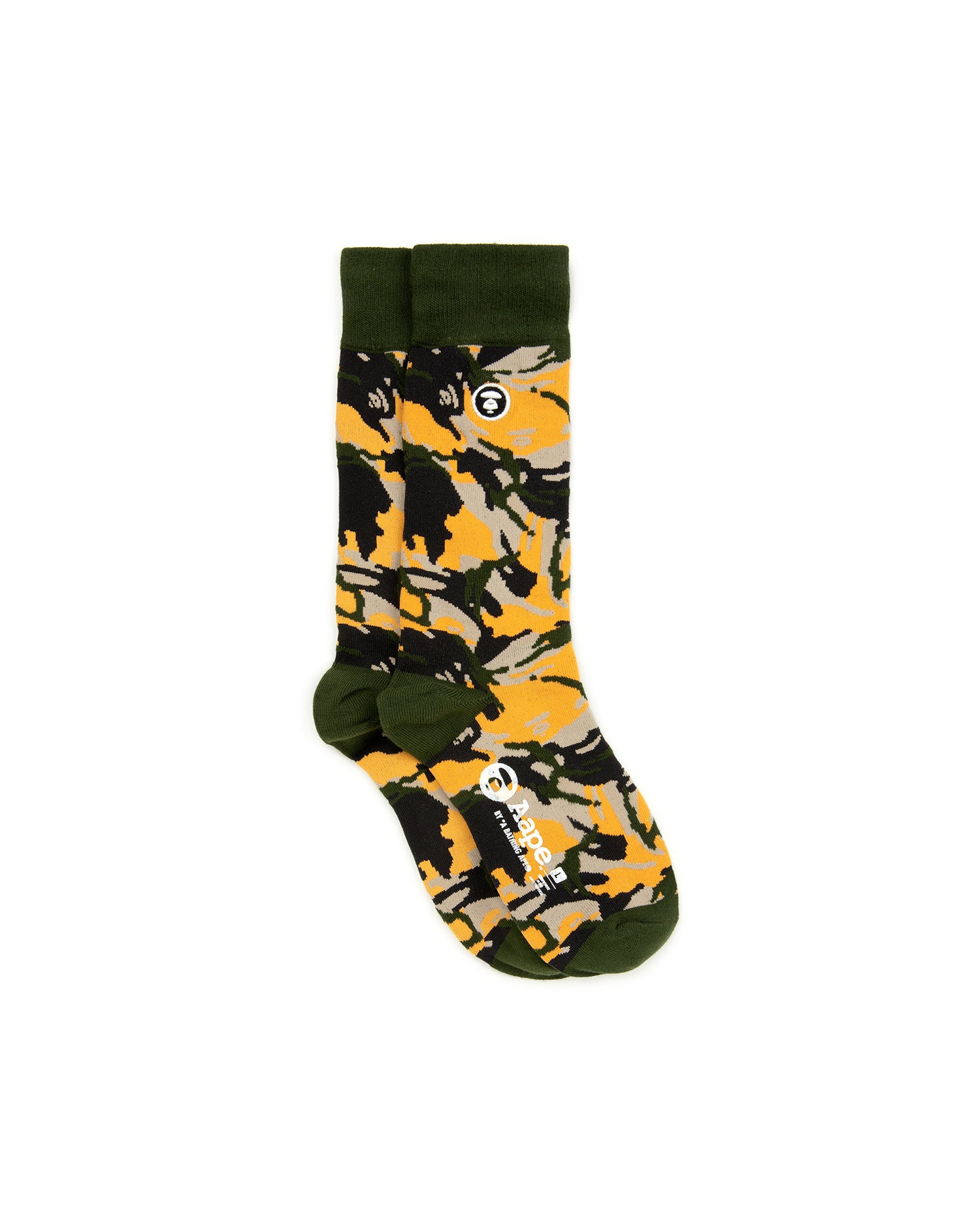 MOONFACE CAMO CREW SOCKS