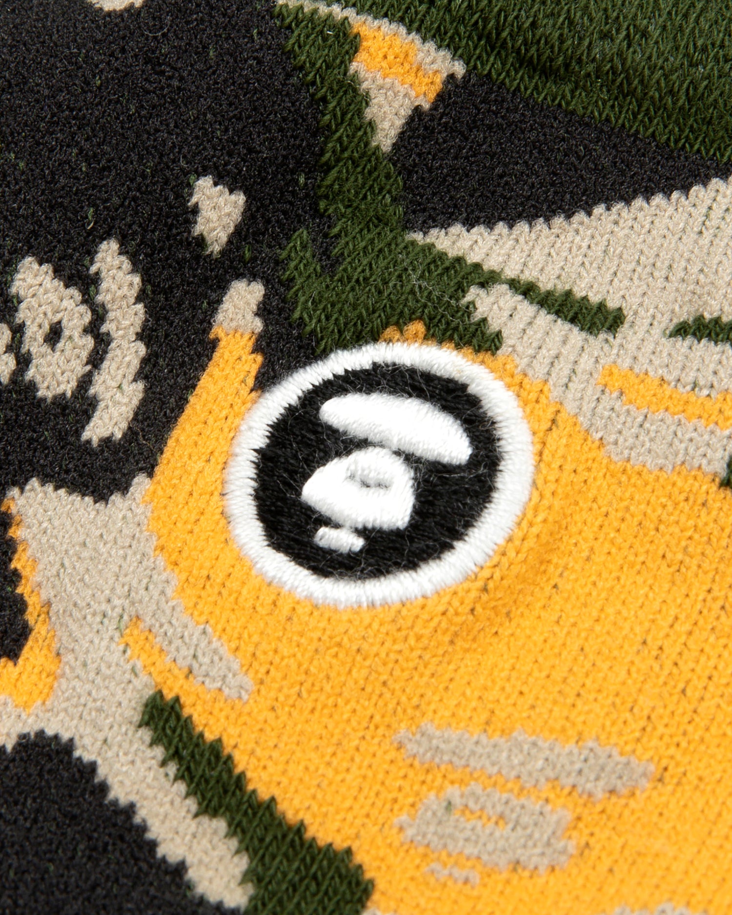 MOONFACE CAMO CREW SOCKS