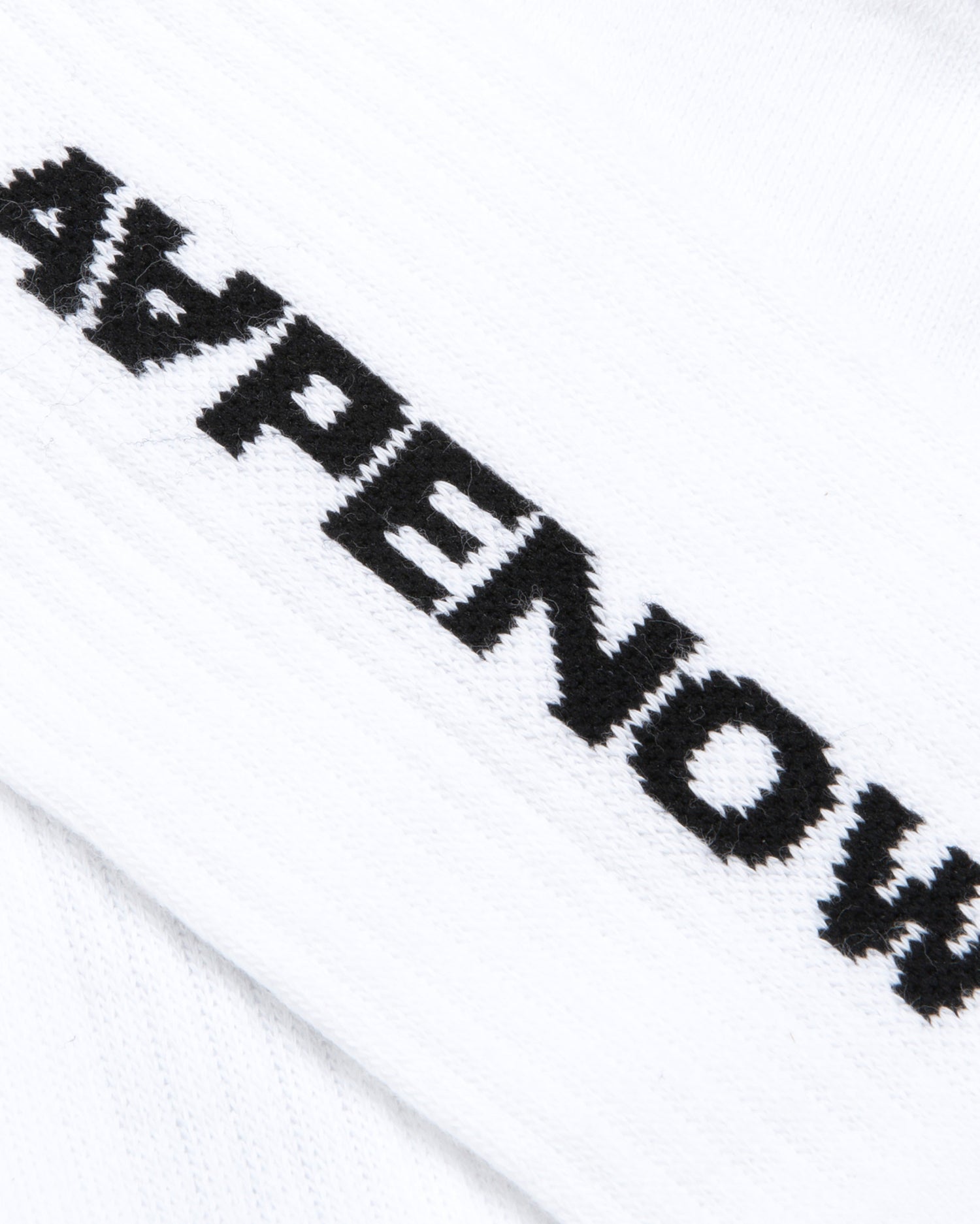 MOONFACE EMBROIDERED CREW SOCKS