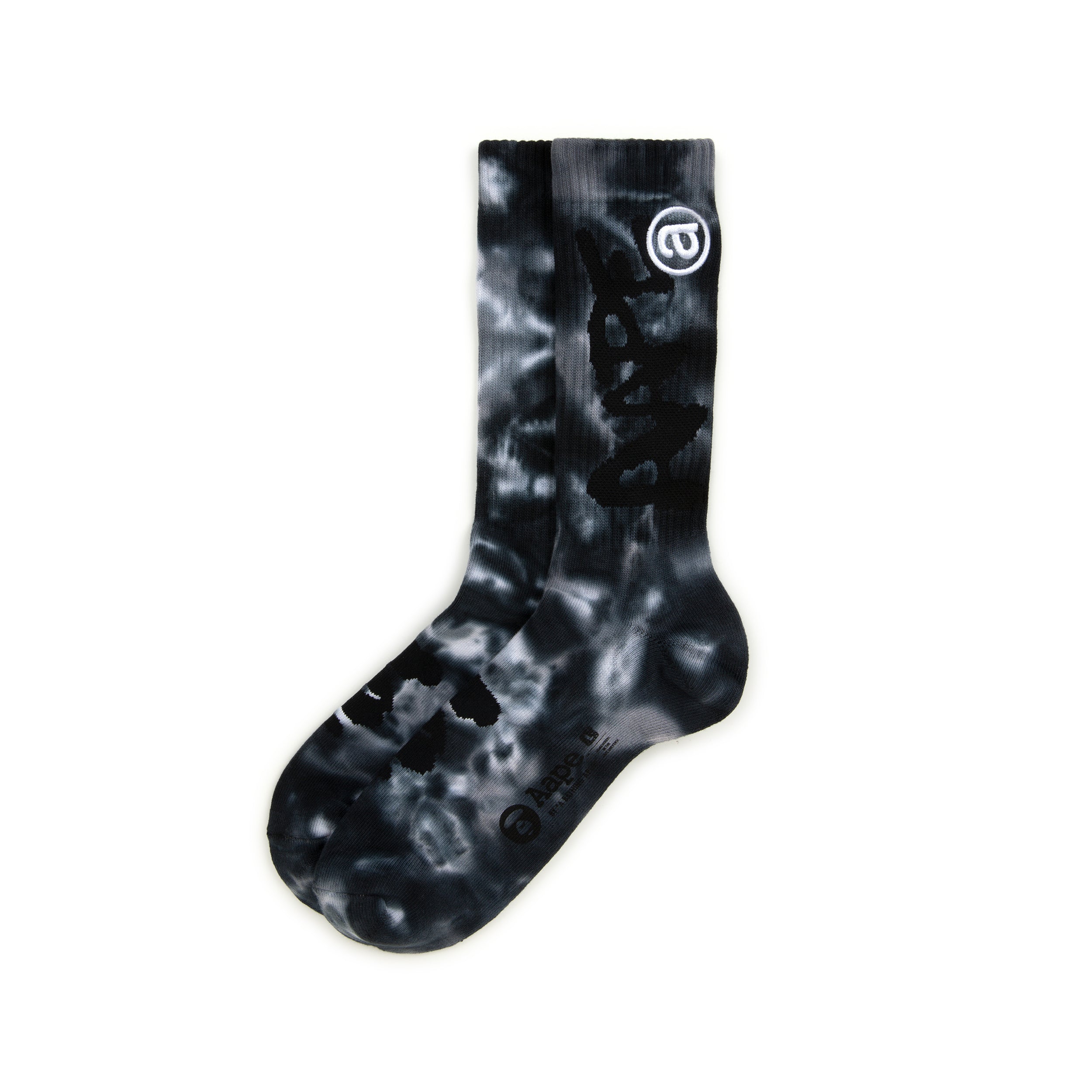 AAPE LOGO TIE-DYE SOCKS