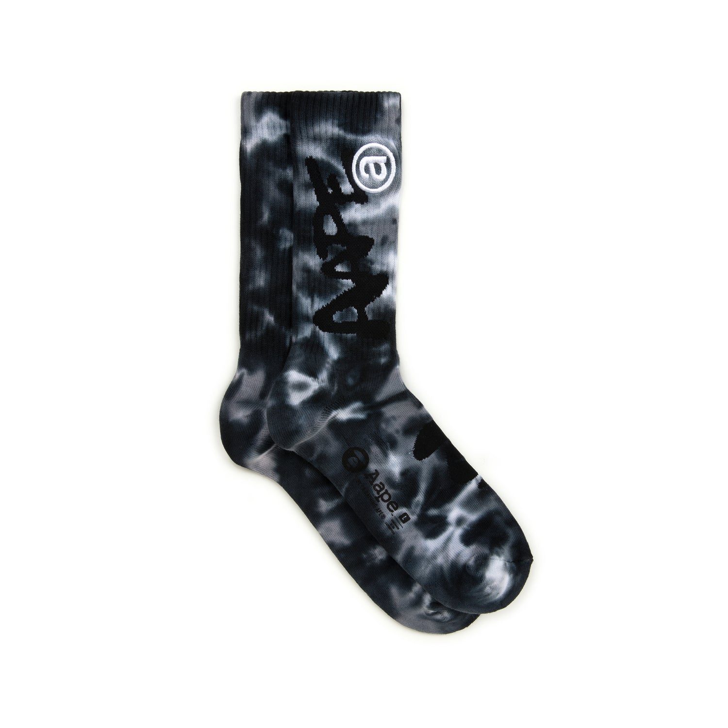 AAPE LOGO TIE-DYE SOCKS