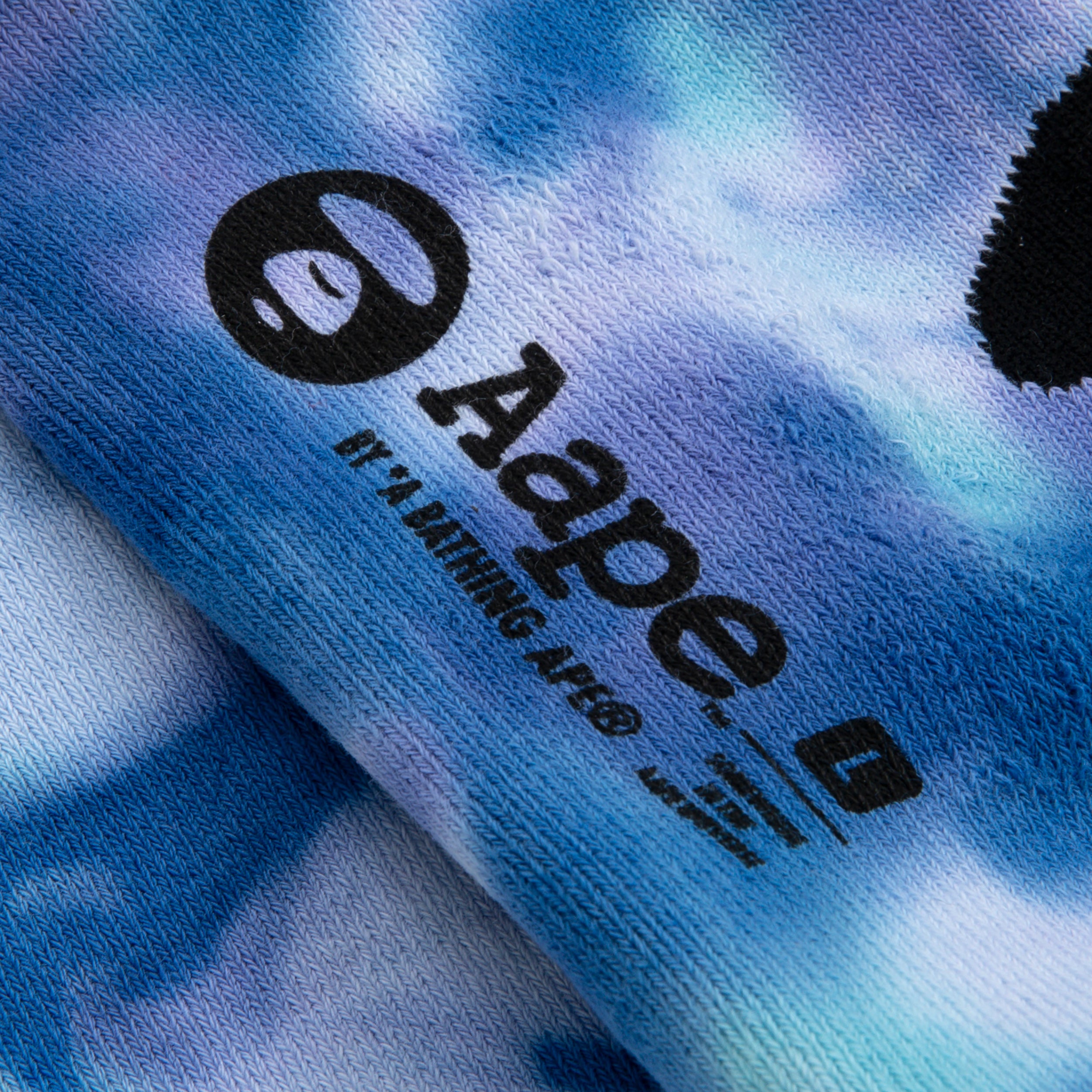 AAPE LOGO TIE-DYE SOCKS