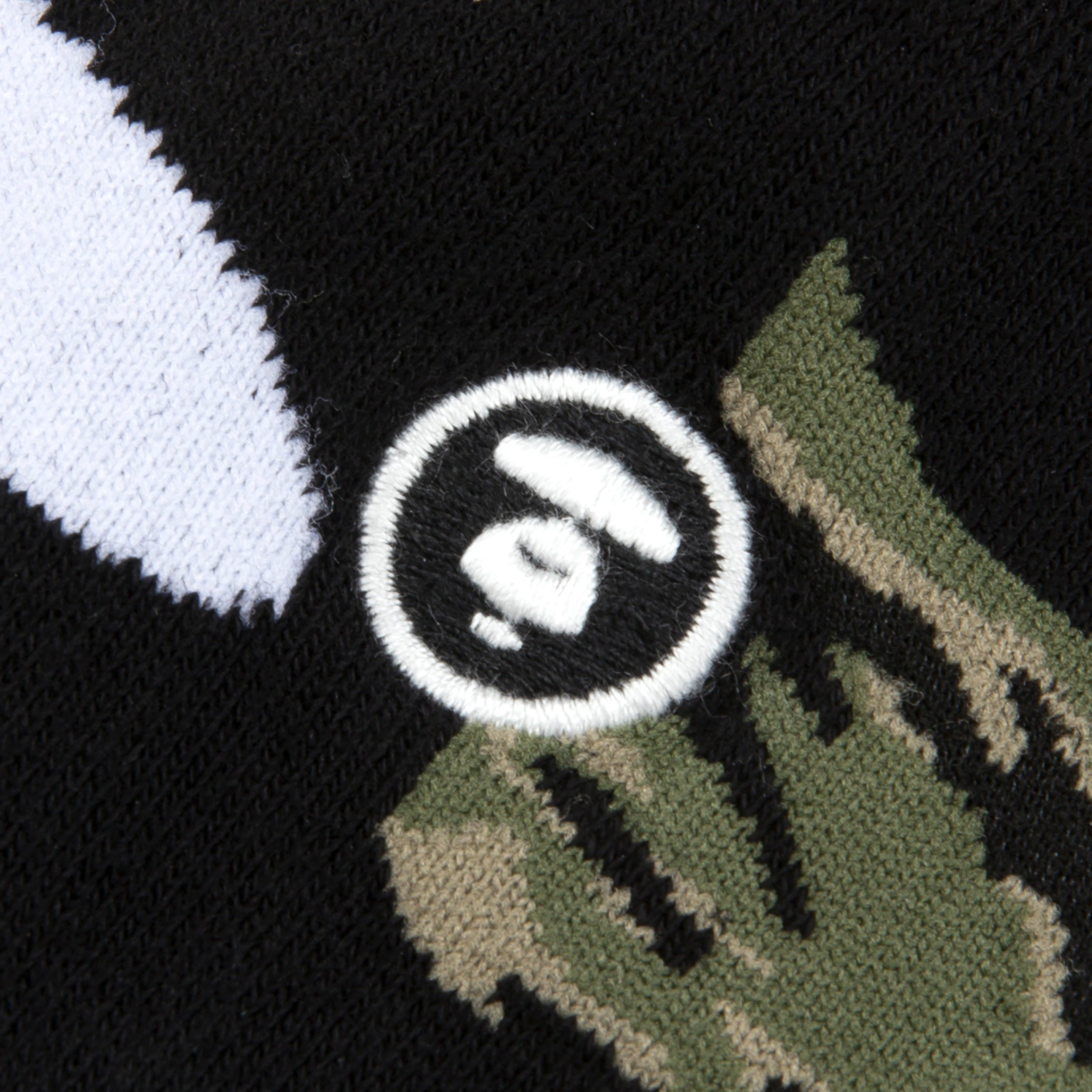 AAPE MOONFACE CREW SOCKS