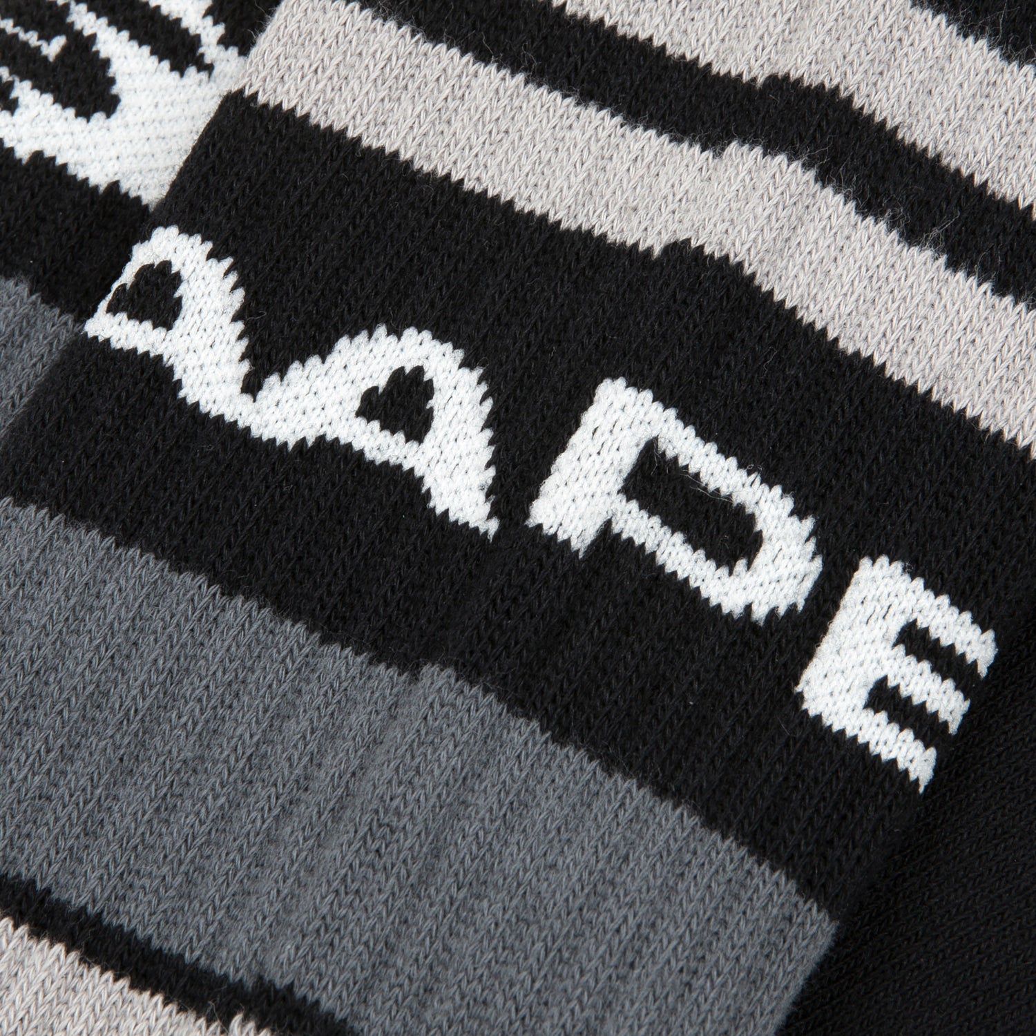 AAPE MOONFACE STRIPED CREW SOCKS