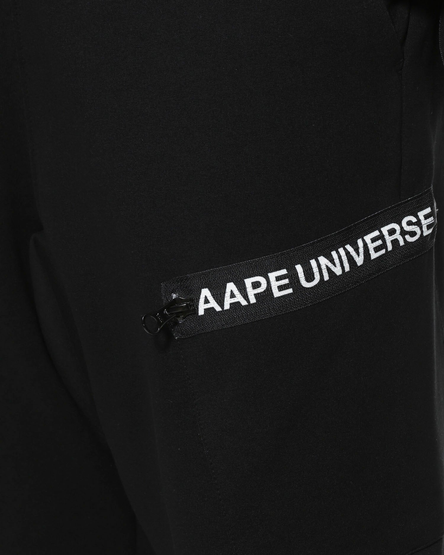 AAPE REFLECTIVE PRINT LOGO SWEAT SHORT