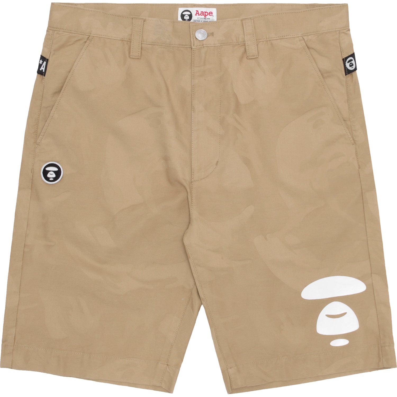 AAPE APE FACE TAPE SHORTS