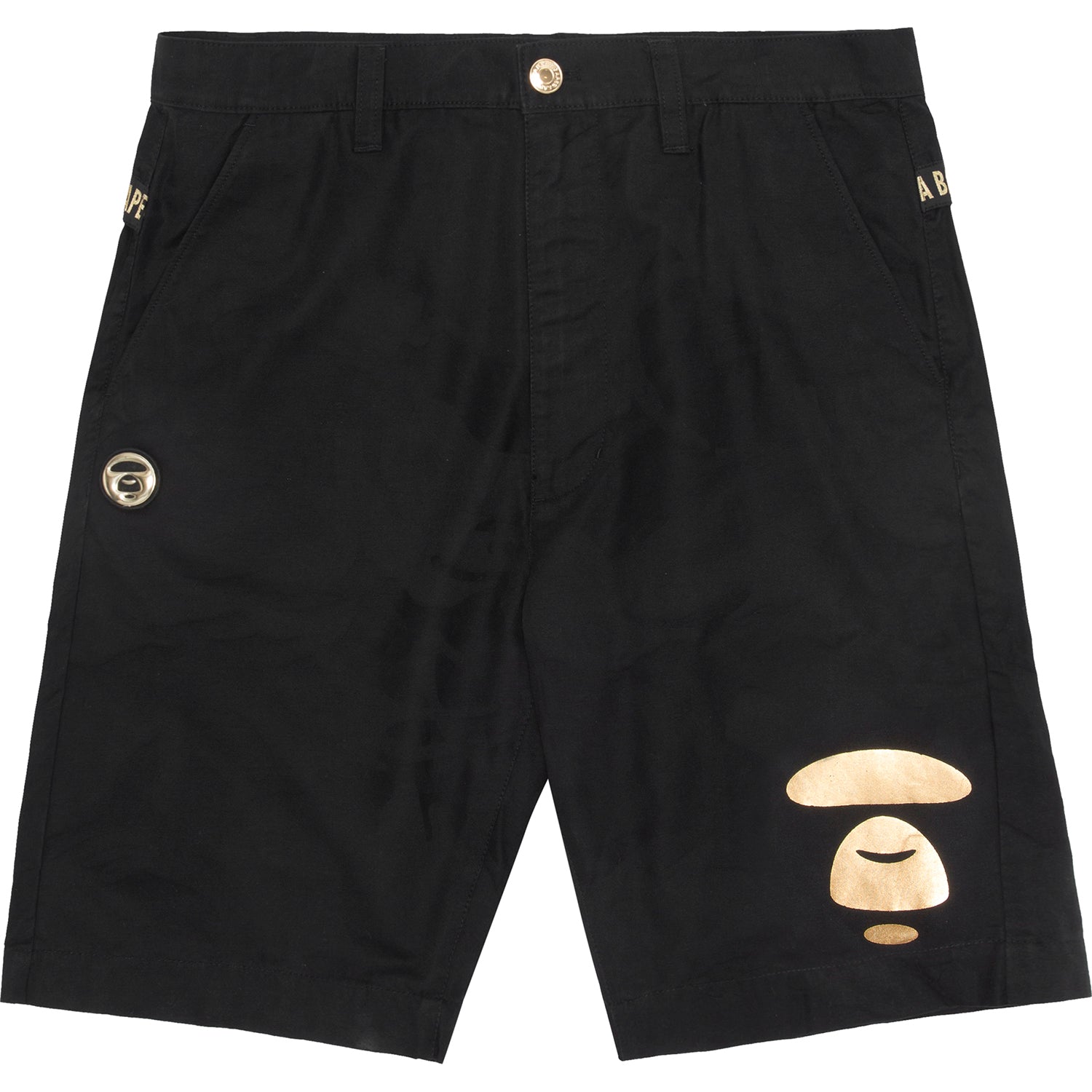 AAPE APE FACE TAPE SHORTS