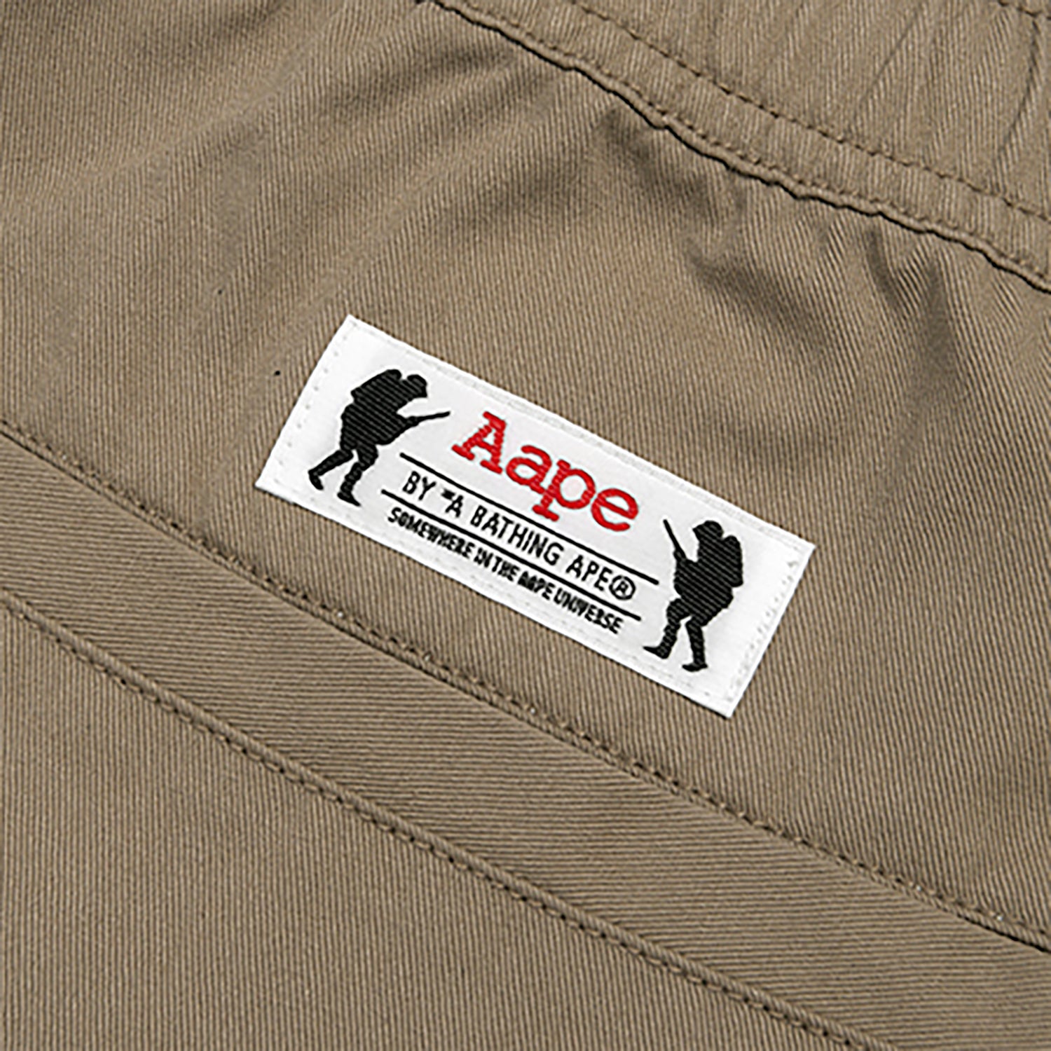 AAPE SIDE TAPE SHORTS