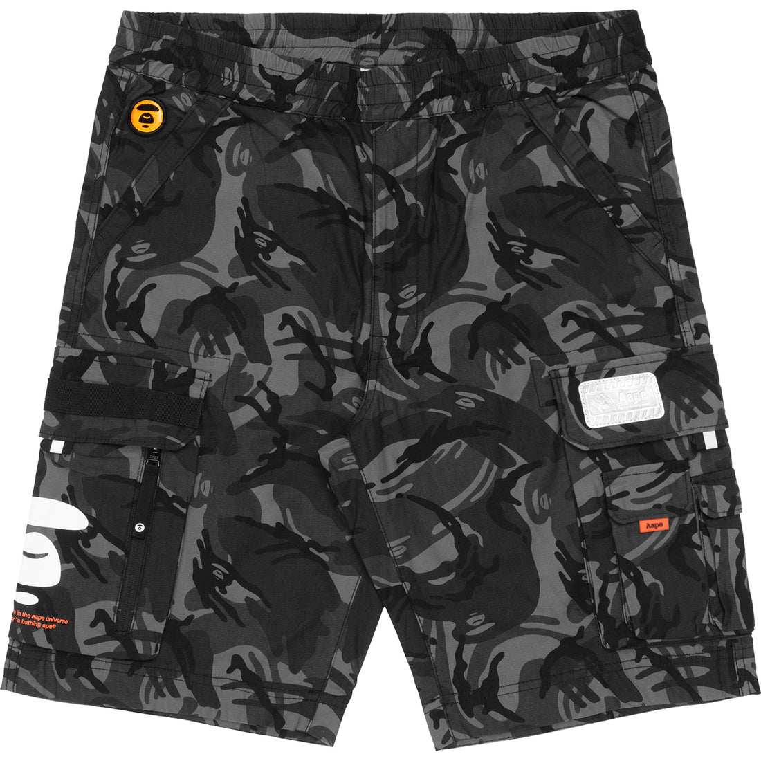 AAPE LOGO CARGO SHORTS