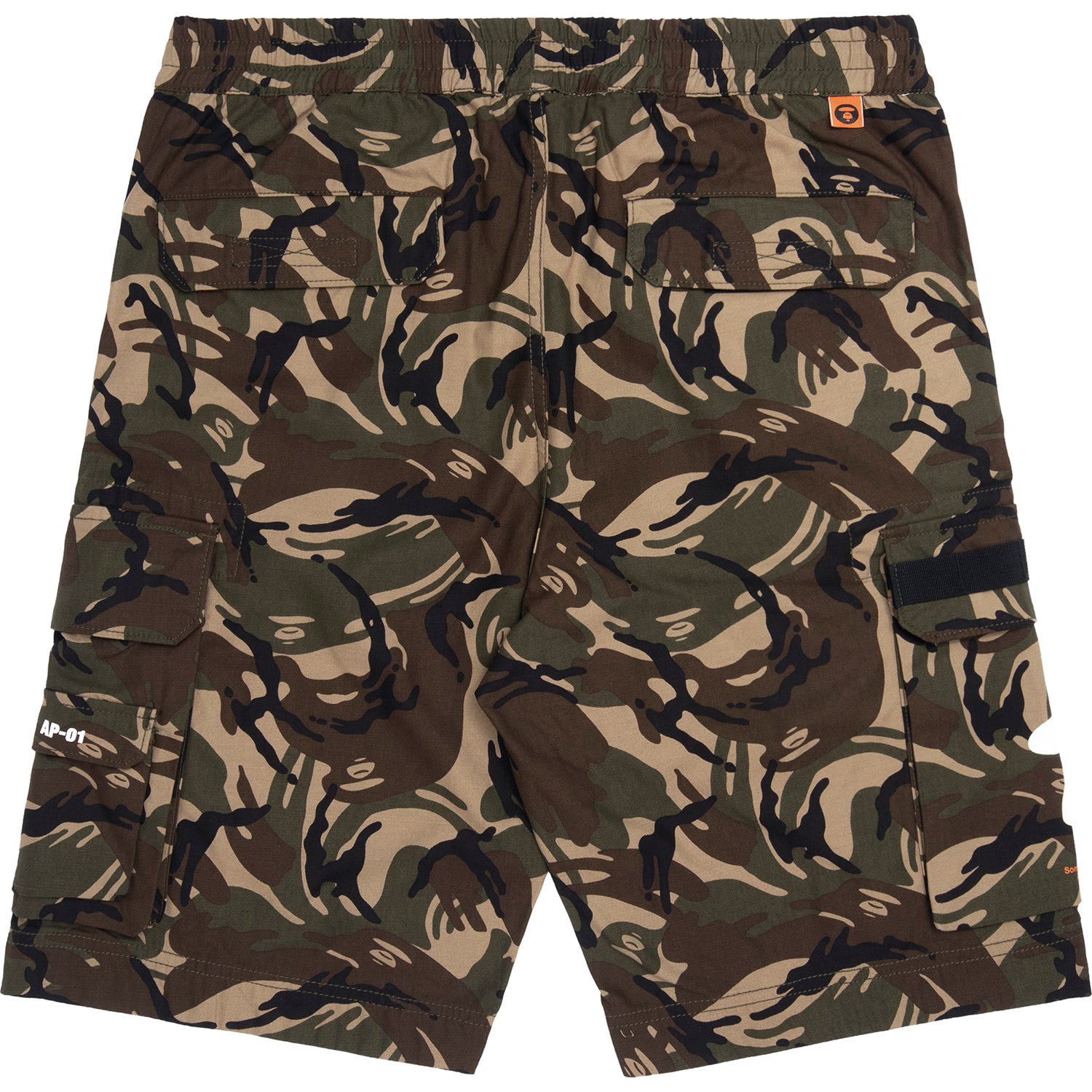 AAPE LOGO CARGO SHORTS