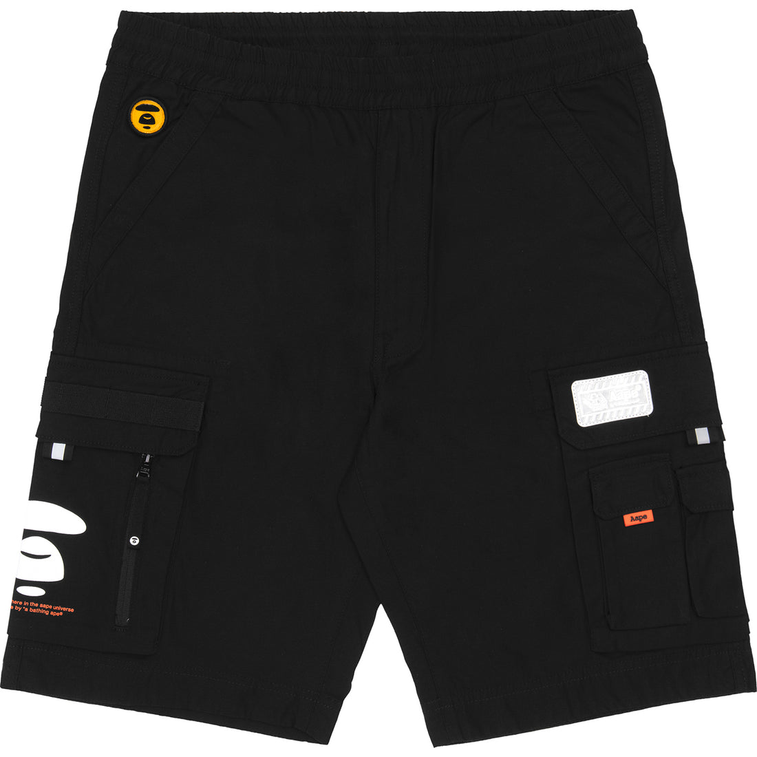 AAPE LOGO CARGO SHORTS