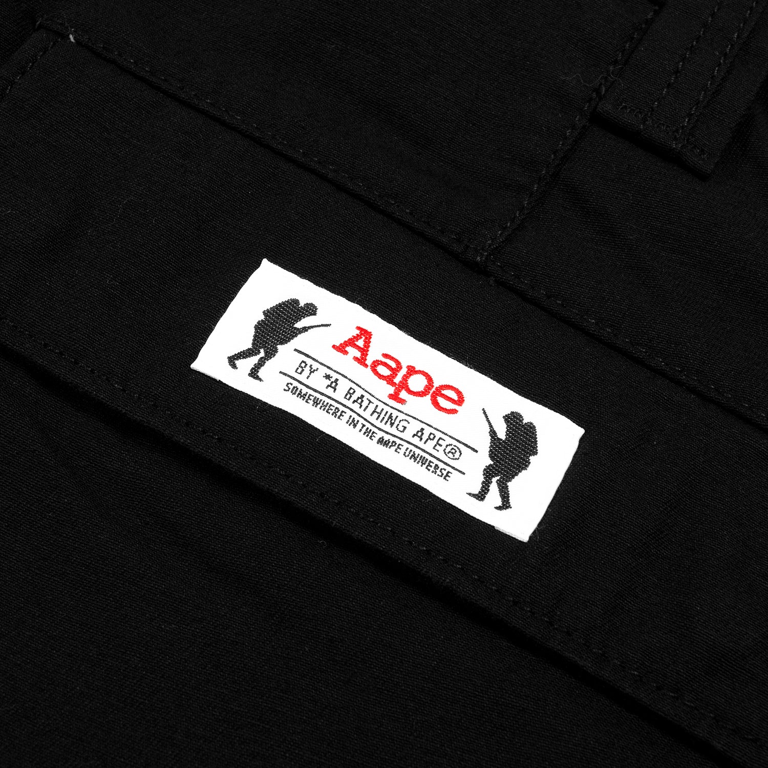 AAPE LOGO POCKET SHORTS