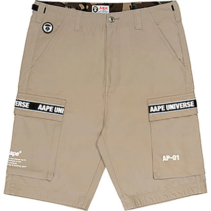 AAPE CAMO PATCH POCKET SHORTS