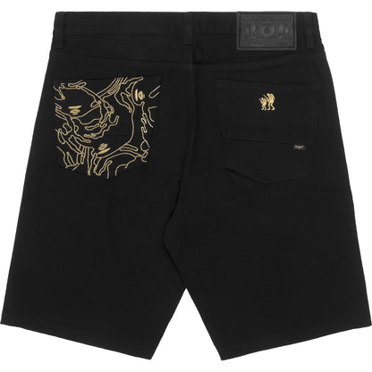 AAPE METALLIC LOGO SHORTS