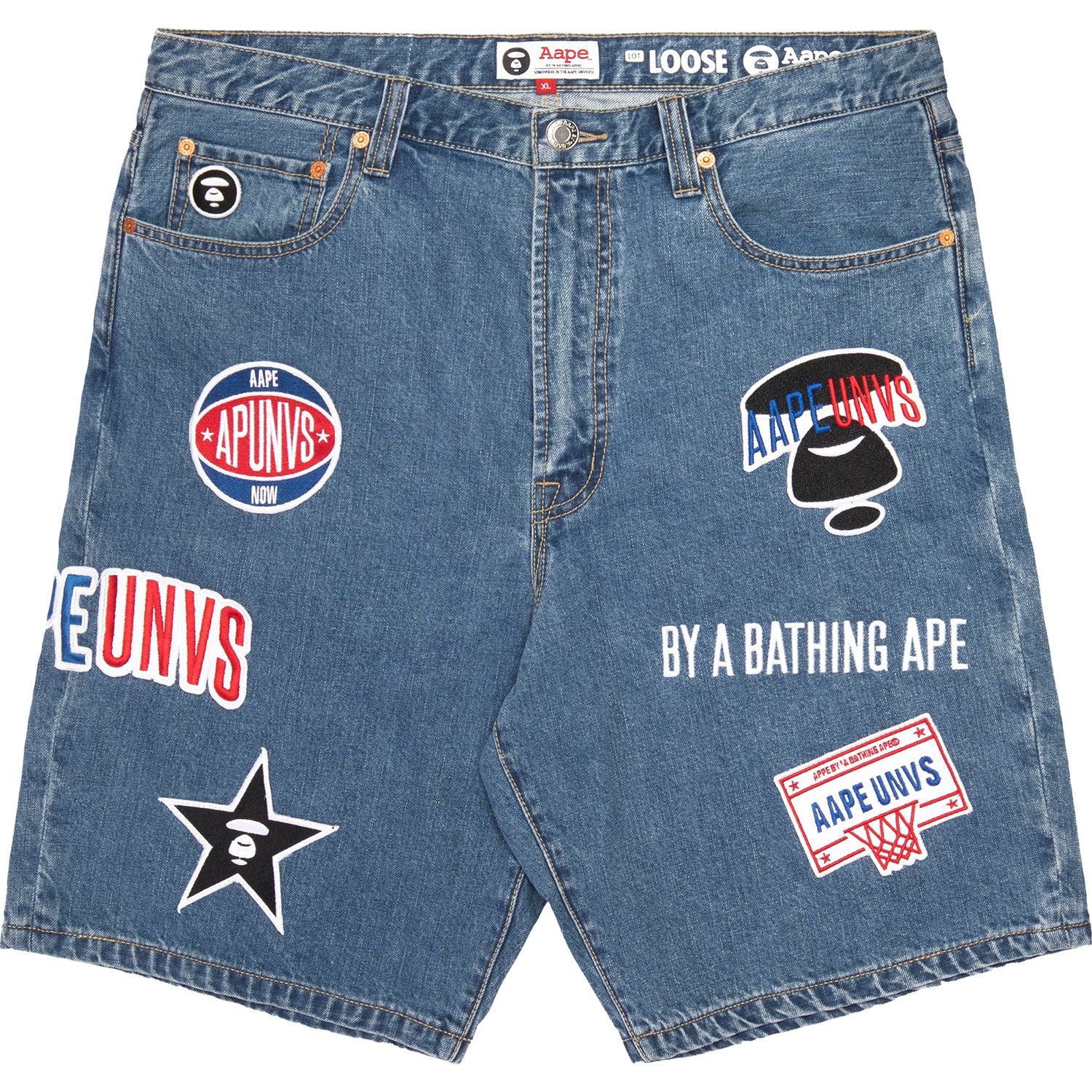 AAPE SHORT JEANS