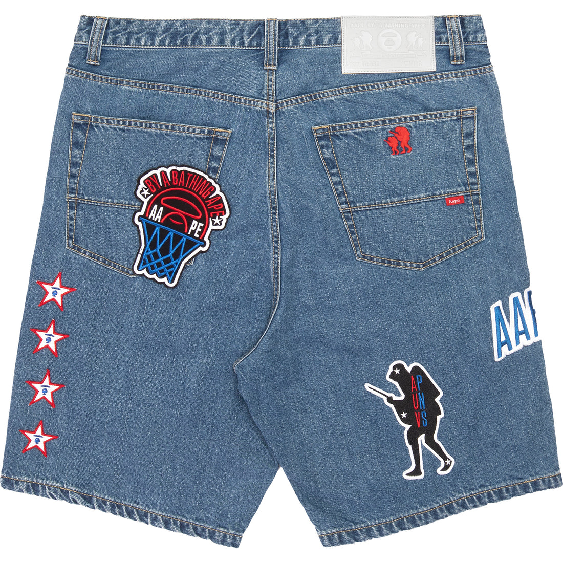 AAPE SHORT JEANS