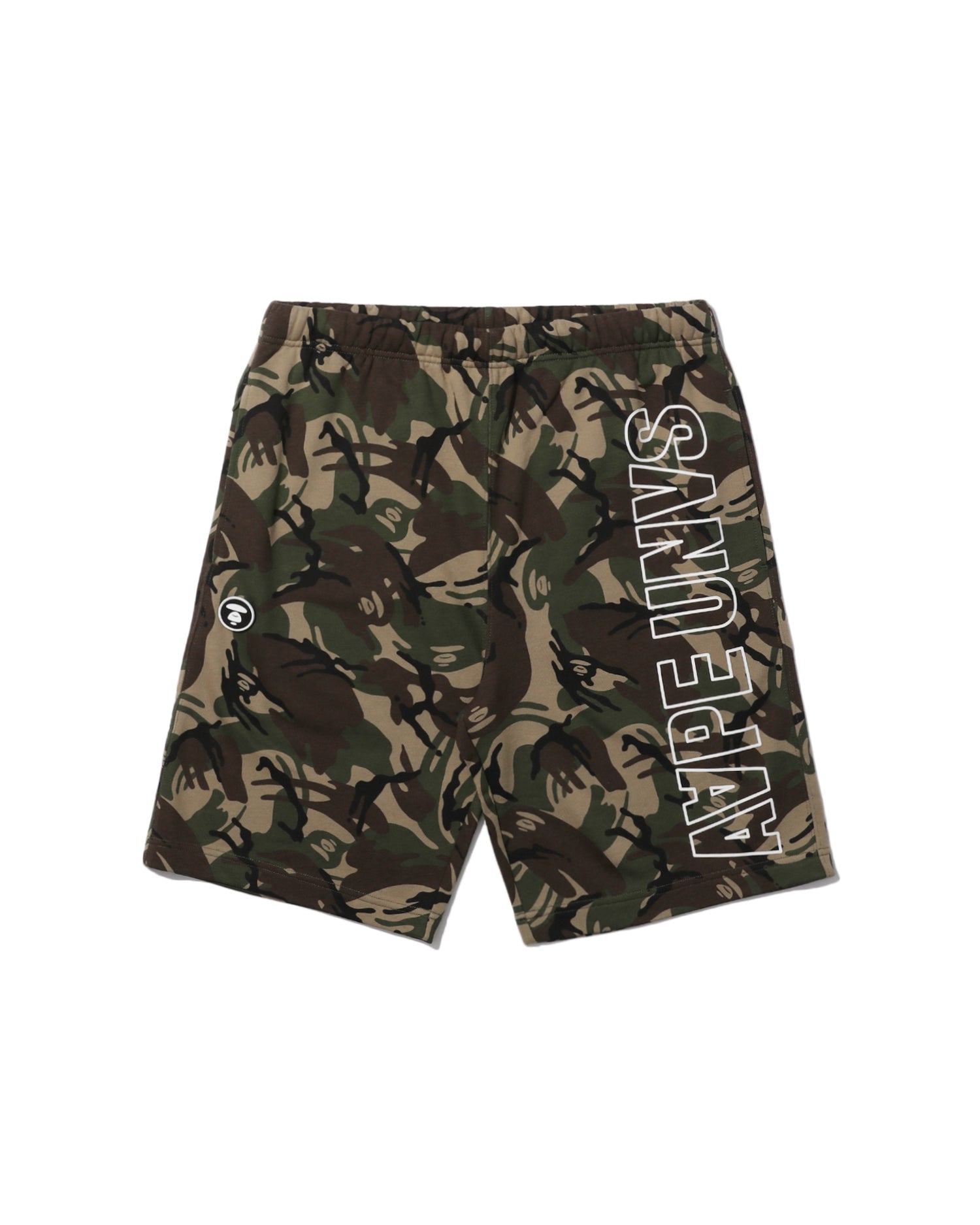 AAPE CAMO LOGO SWEAT SHORTS