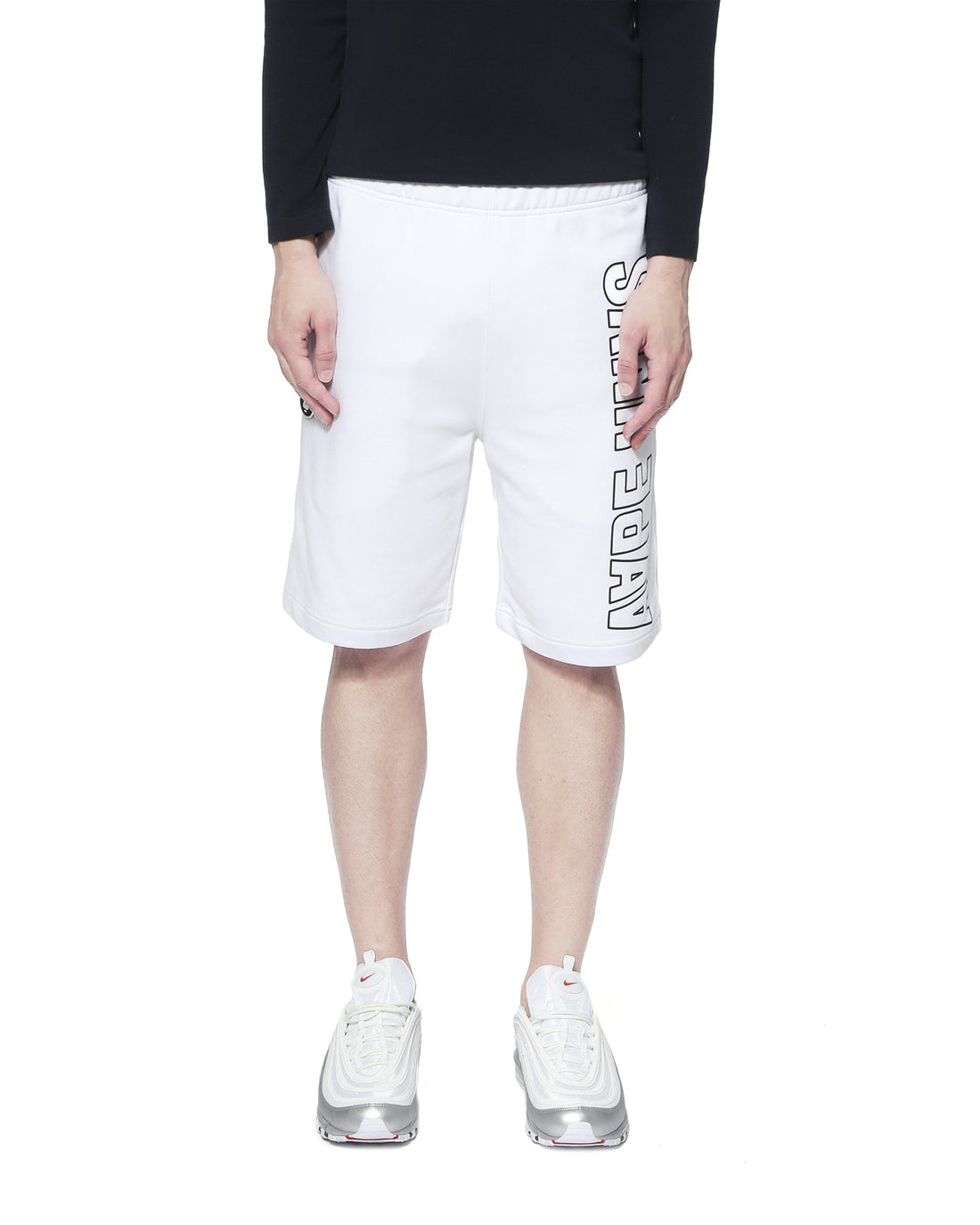 AAPE LOGO SWEAT SHORTS