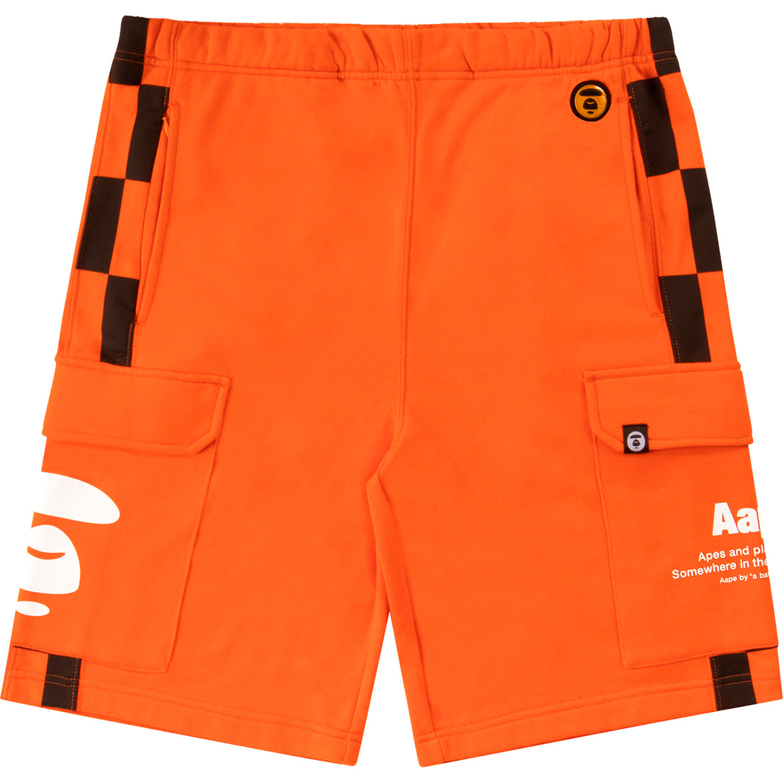 AAPE PATCH POCKET SWEAT SHORTS