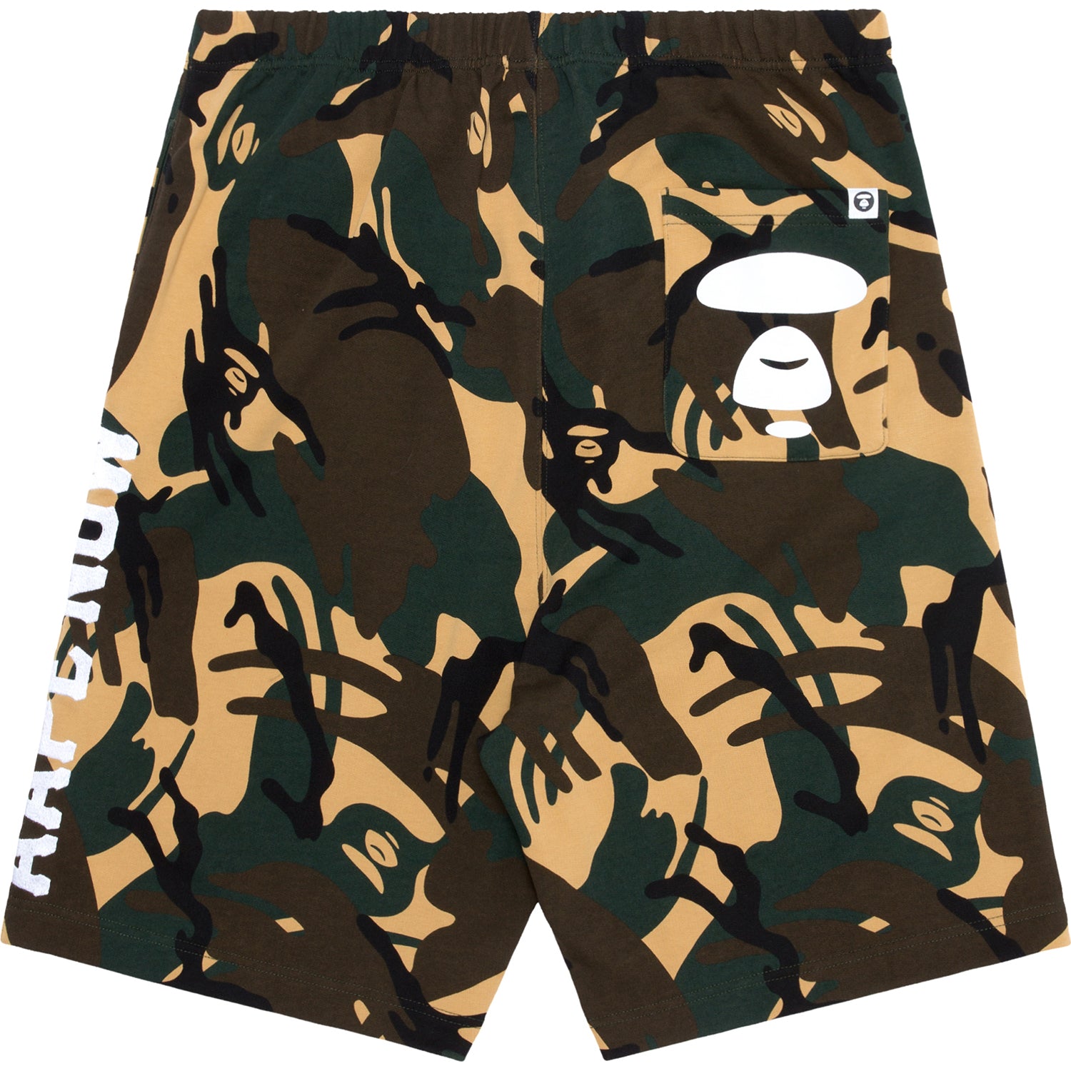 AAPE CAMO SWEAT SHORTS