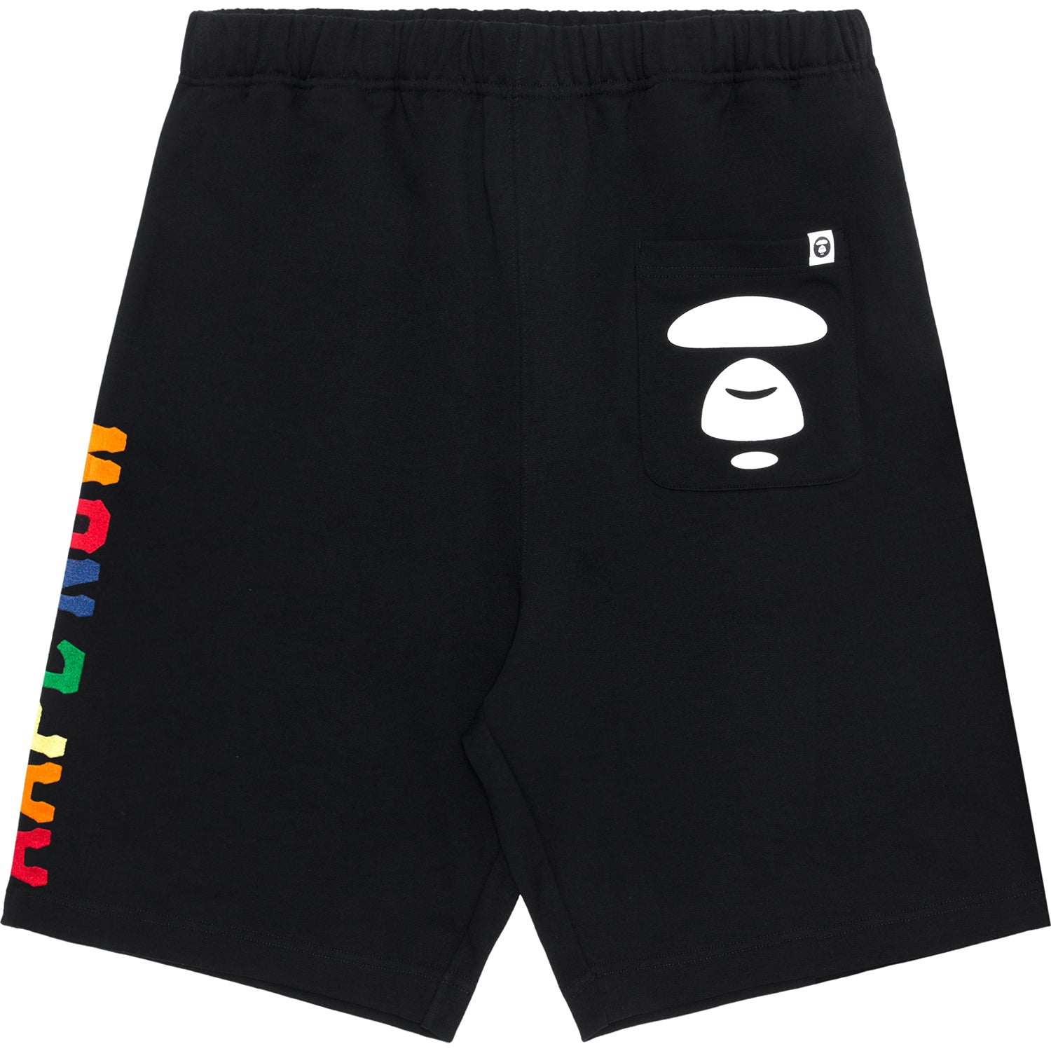 AAPE BOLD LOGO SWEAT SHORTS