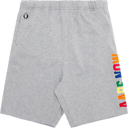 AAPE BOLD LOGO SWEAT SHORTS