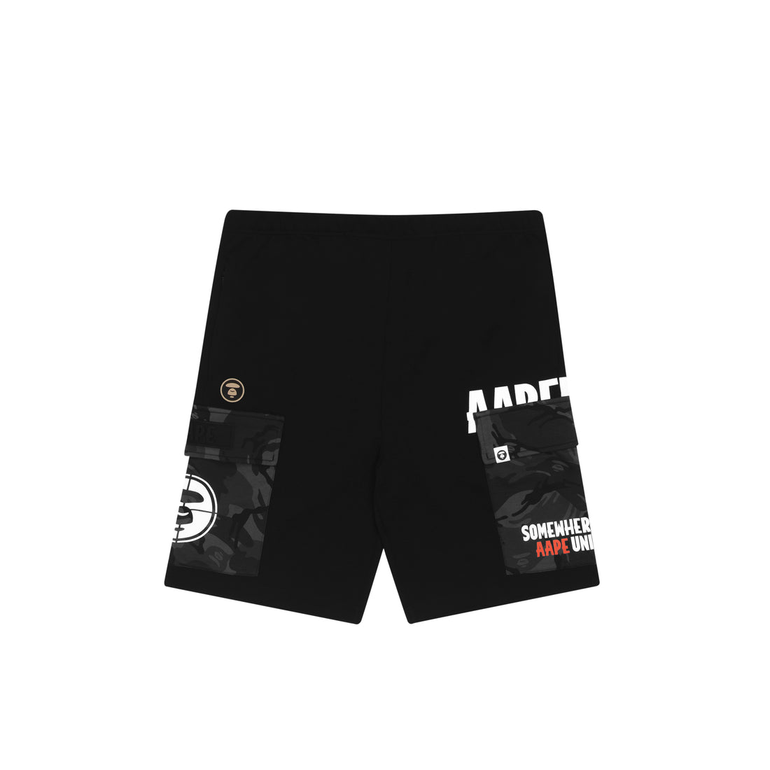 AAPE LOGO CARGO SWEAT SHORTS