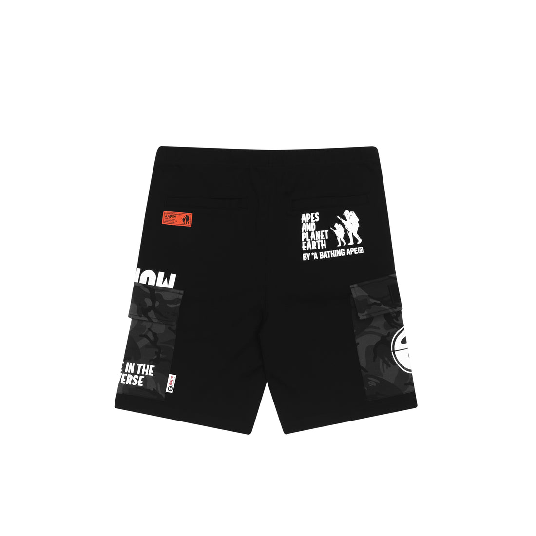 AAPE LOGO CARGO SWEAT SHORTS