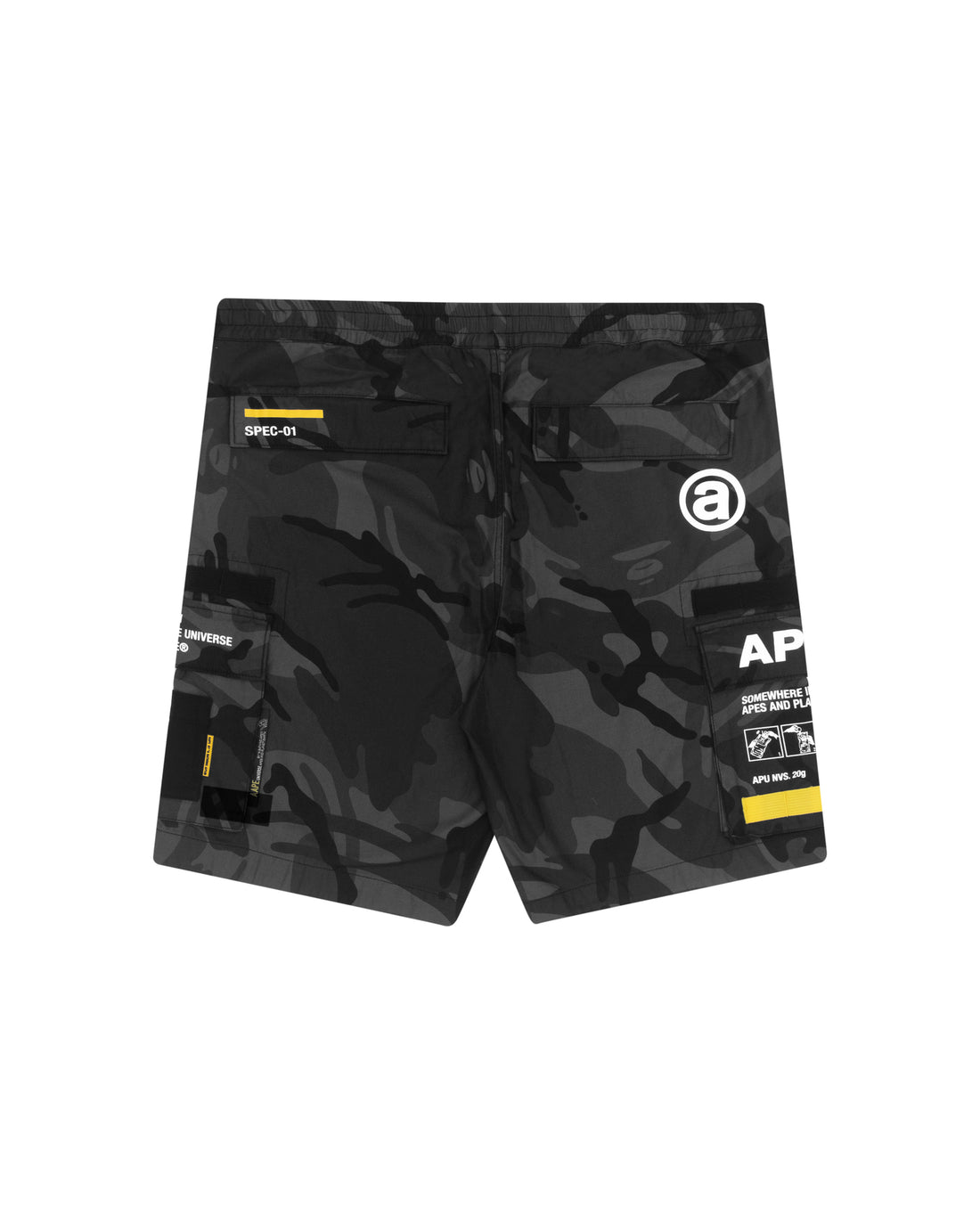 AAPE WOVEN CARGO SHORTS