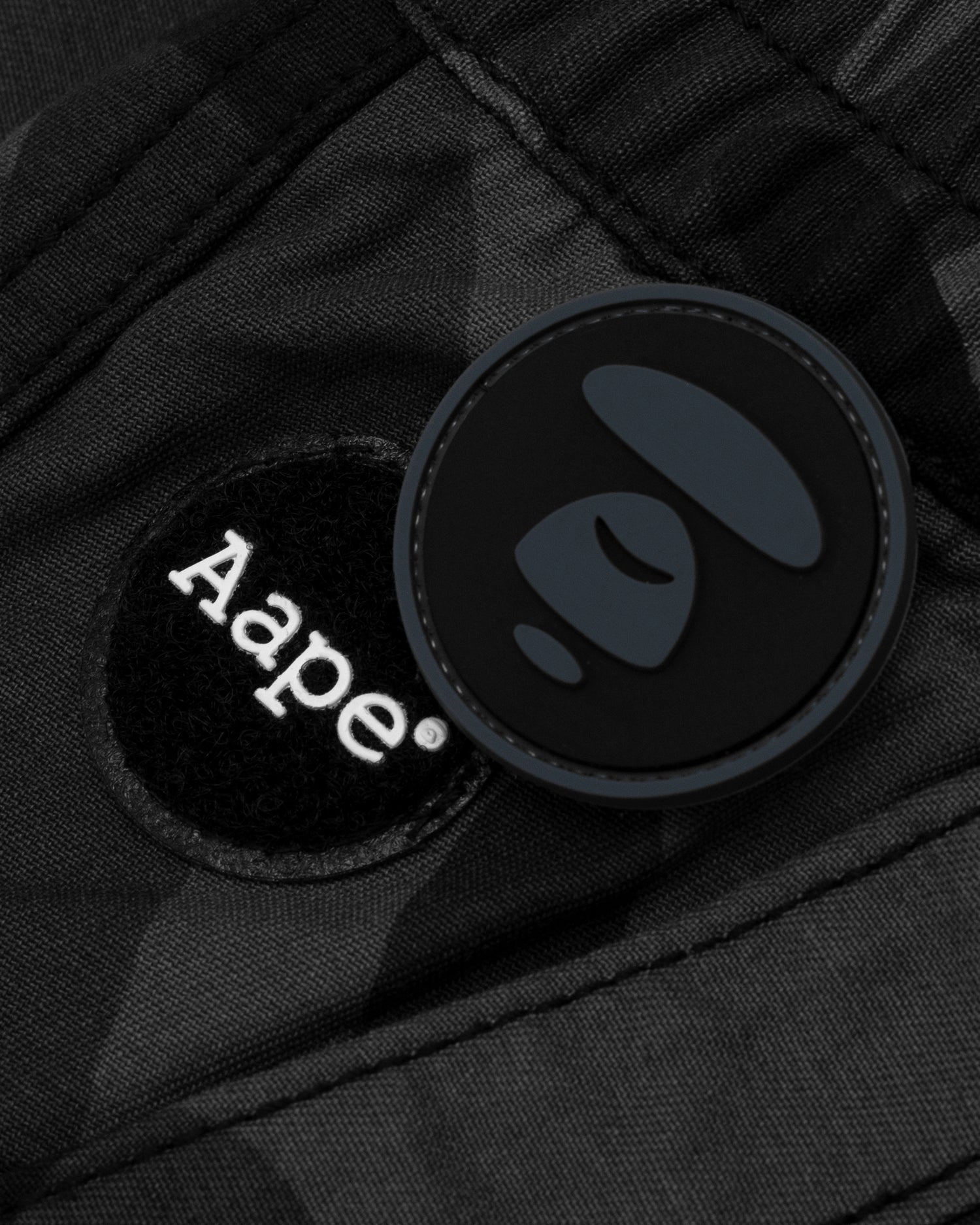 AAPE WOVEN CARGO SHORTS