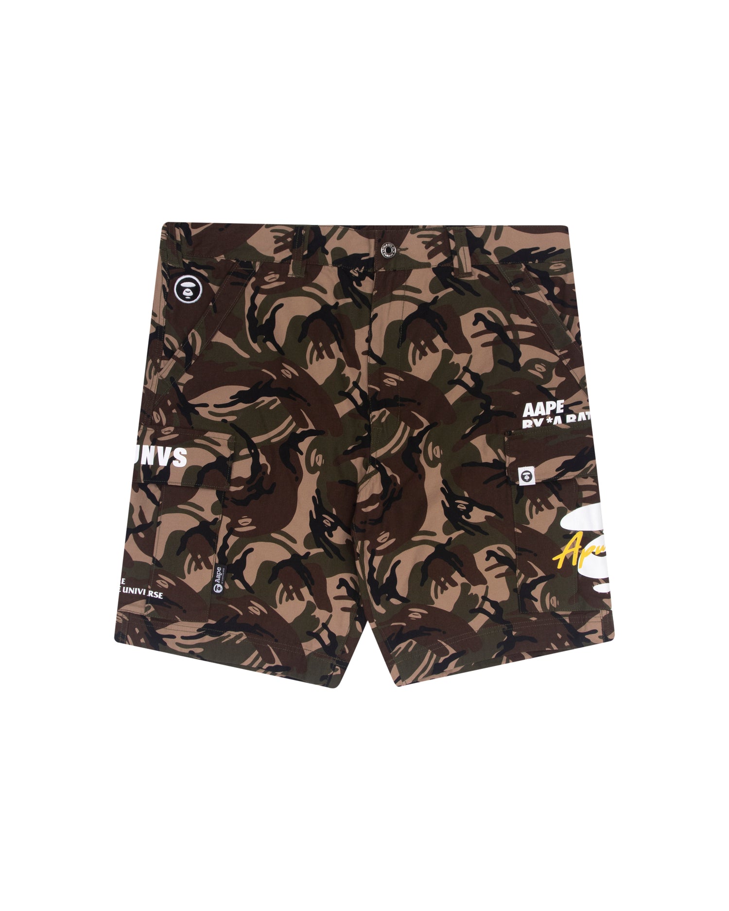 AAPE WOVEN CARGO SHORTS