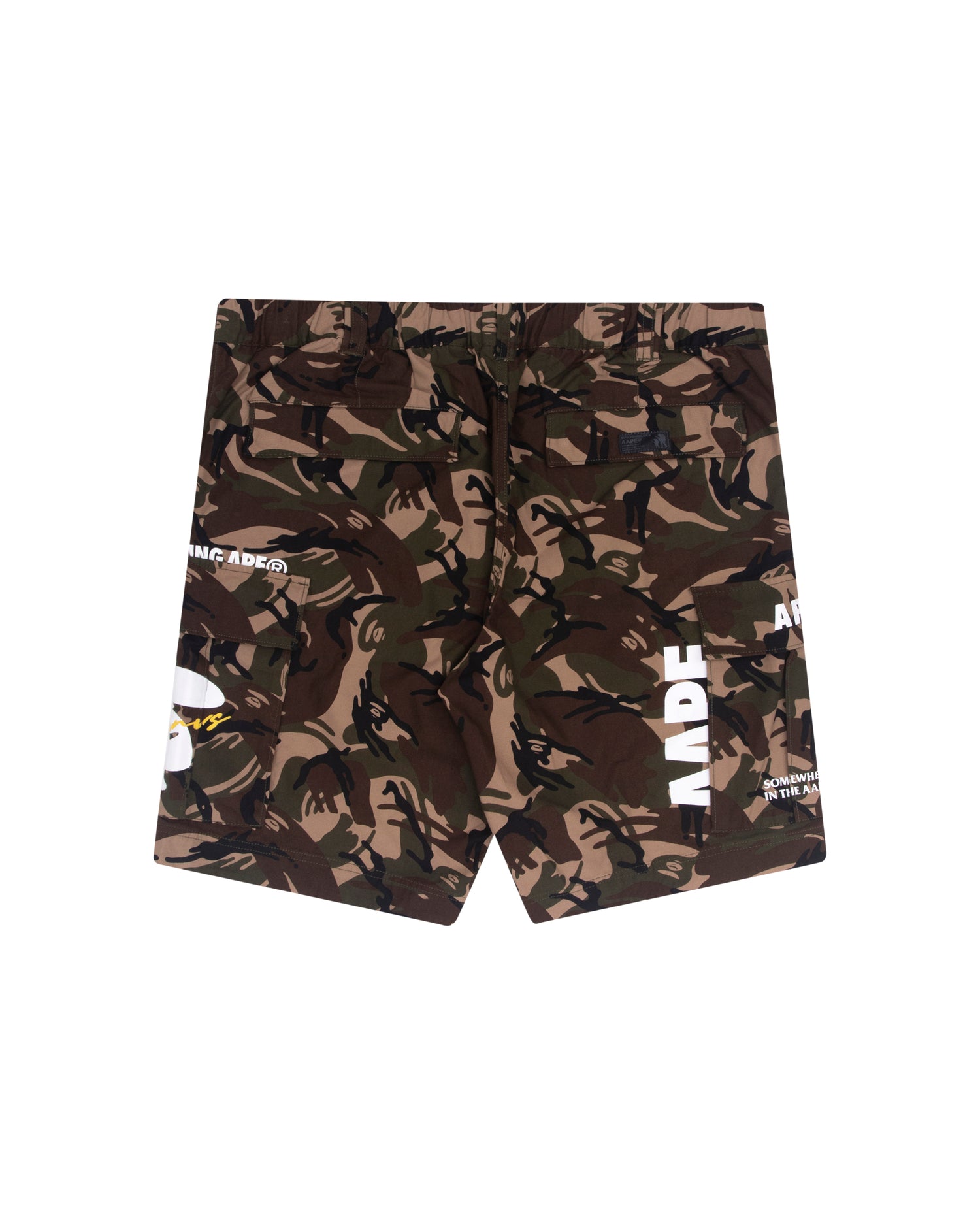 AAPE WOVEN CARGO SHORTS