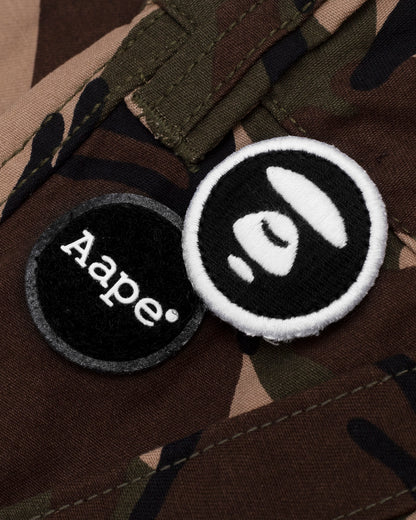 AAPE WOVEN CARGO SHORTS