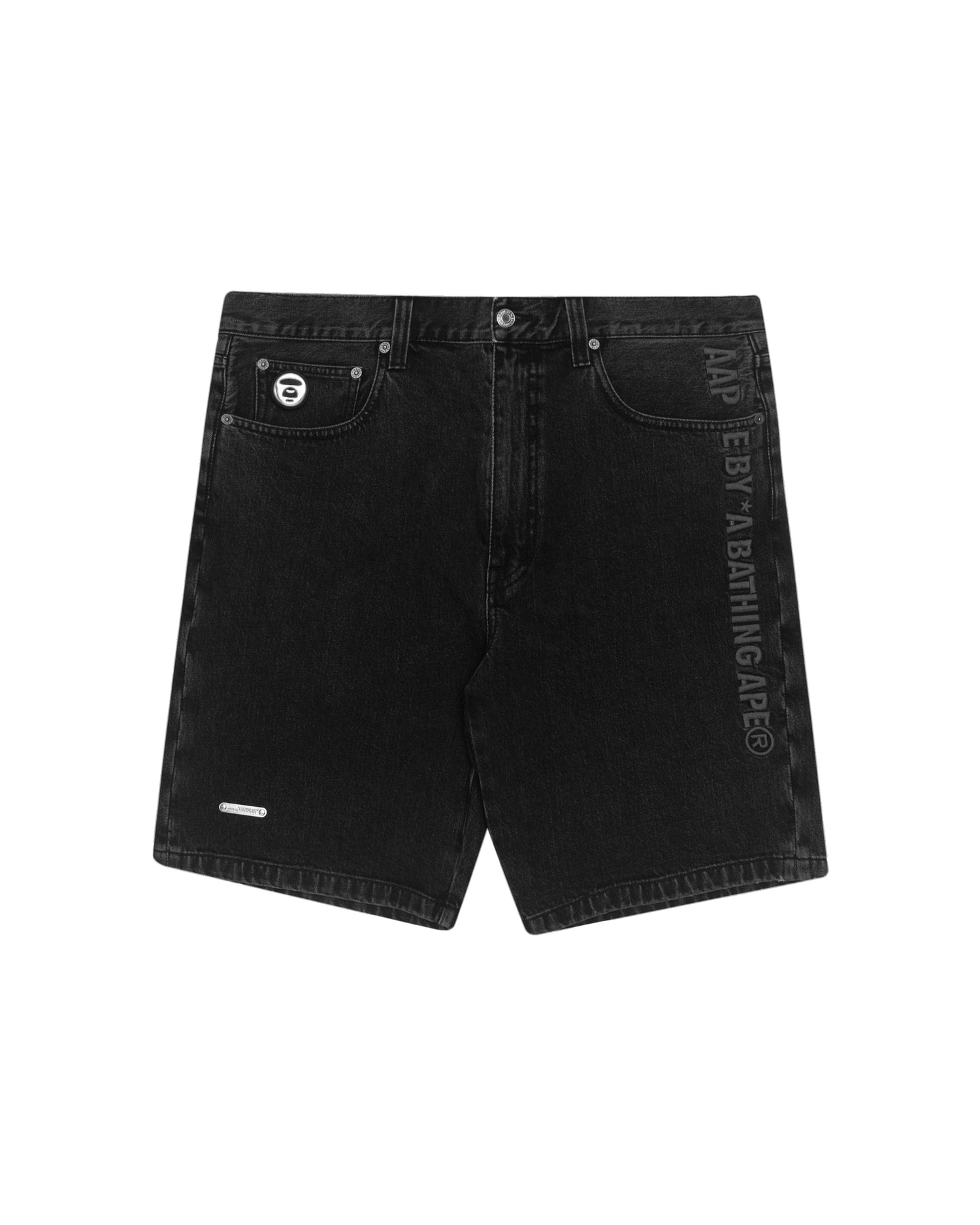 AAPE DENIM SHORTS