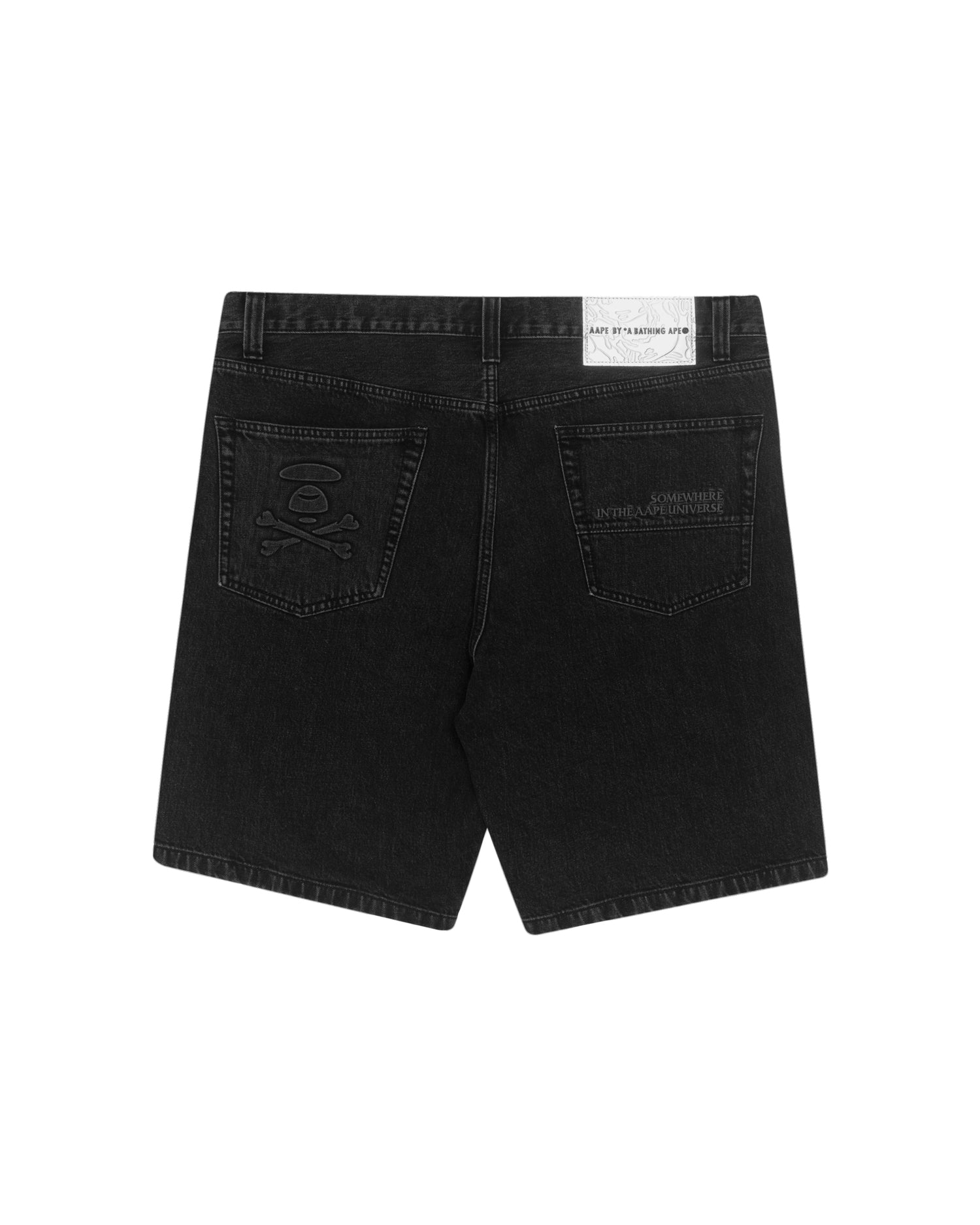 AAPE DENIM SHORTS