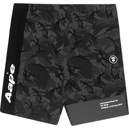 AAPE APE FACE GRAPHIC PRINT SHORTS