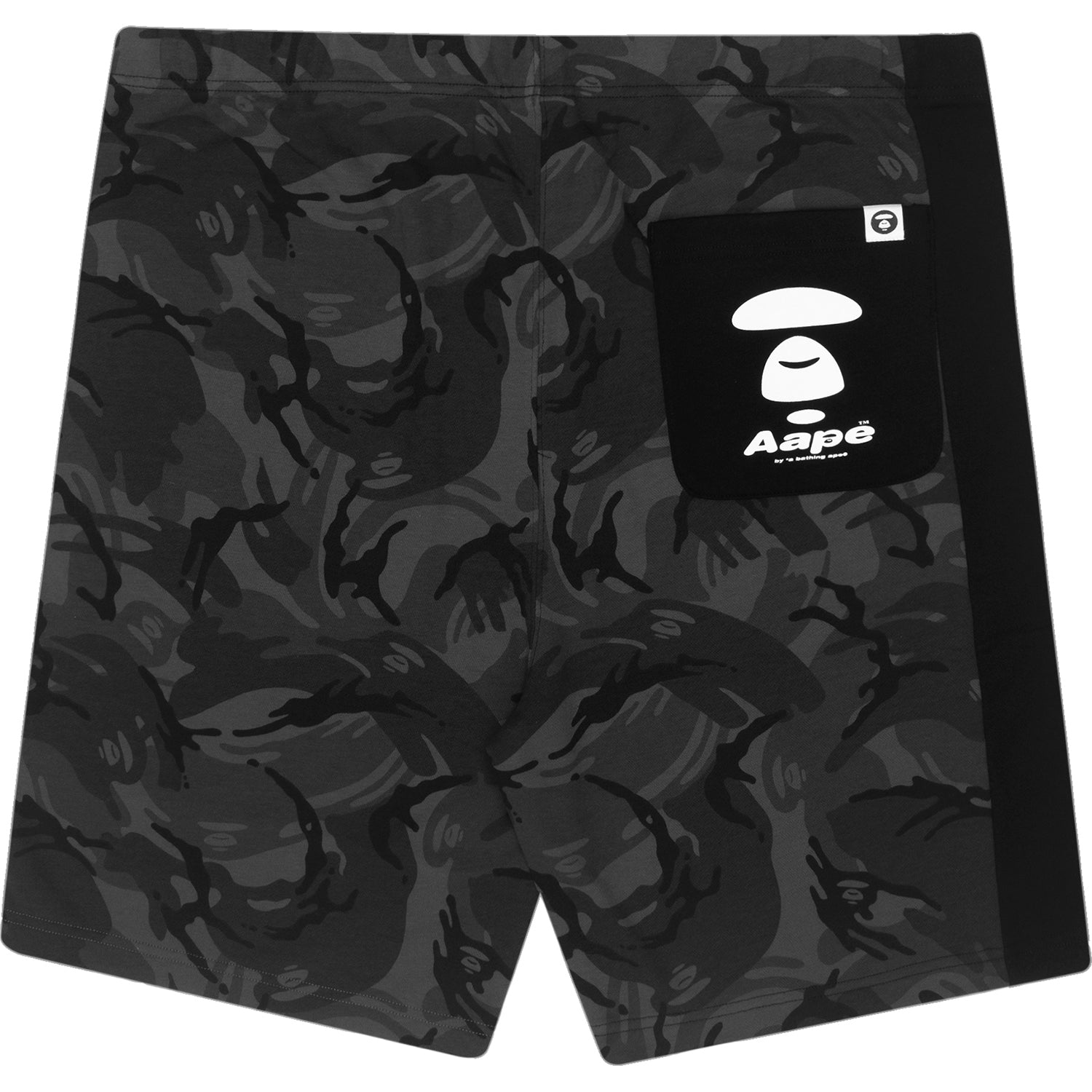 AAPE APE FACE GRAPHIC PRINT SHORTS