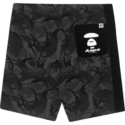 AAPE APE FACE GRAPHIC PRINT SHORTS