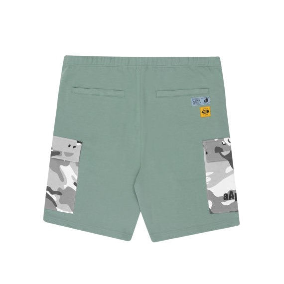 AAPE MOONFACE CAMO SHORTS