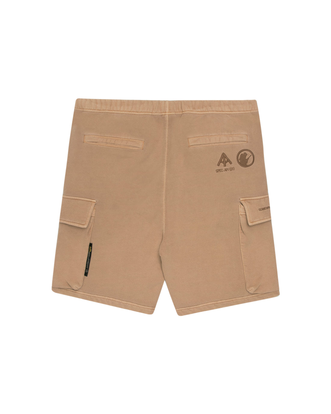 AAPE APE FACE CARGO SHORTS