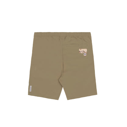 MOONFACE PATCH TRACK SHORTS