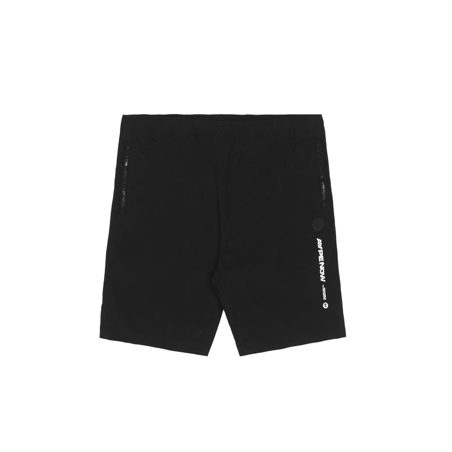 MOONFACE PATCH TRACK SHORTS