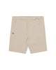 MOONFACE EMBROIDERED TWILL SHORTS