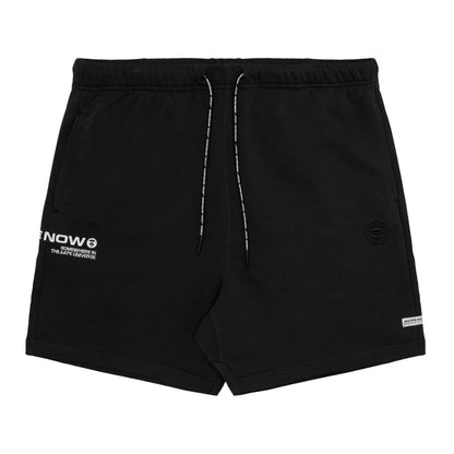 MOONFACE EMBROIDERED SWEAT SHORTS