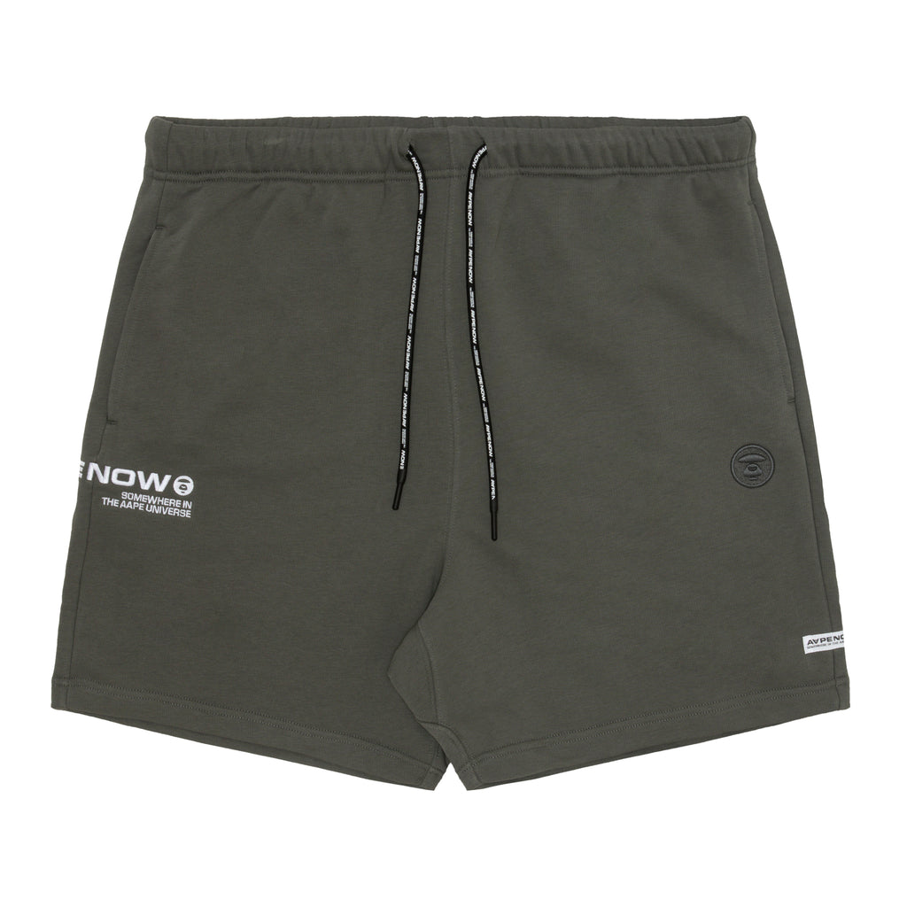 MOONFACE EMBROIDERED SWEAT SHORTS | AAPE US
