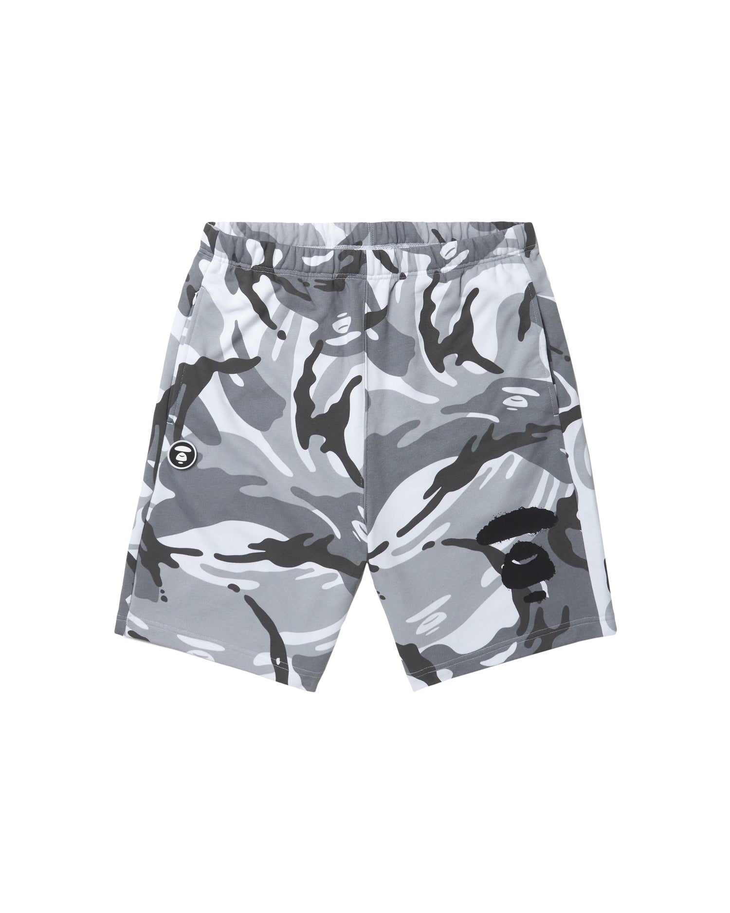 MOONFACE CAMO SWEAT SHORTS